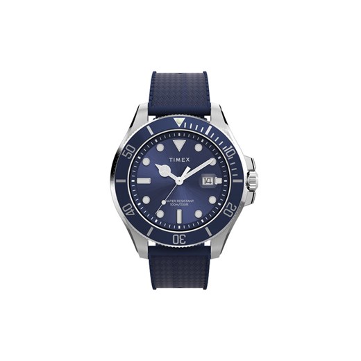 Timex Zegarek Harborside Coast TW2Y05000 Srebrny ze sklepu MODIVO w kategorii Zegarki - zdjęcie 183944855