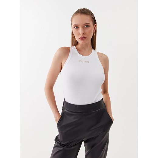 Pinko Top 100822 A15E Biały Regular Fit Pinko XS MODIVO