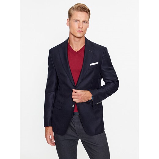 Boss Marynarka 50502974 Granatowy Regular Fit ze sklepu MODIVO w kategorii Marynarki męskie - zdjęcie 183945135