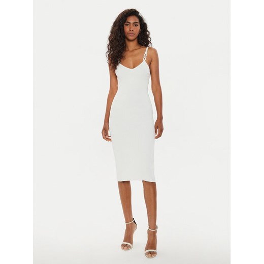 Guess Sukienka letnia W4YK52 Z30Y2 Beżowy Bodycon Fit ze sklepu MODIVO w kategorii Sukienki - zdjęcie 183945158