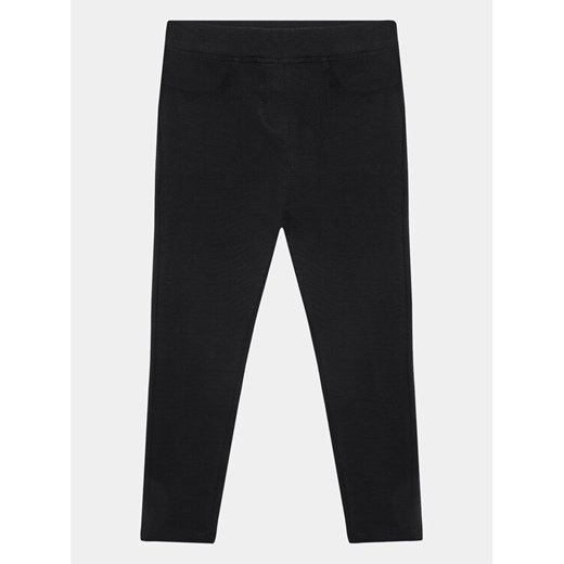 OVS Spodnie materiałowe 1818028 Czarny Regular Fit ze sklepu MODIVO w kategorii Spodnie dziewczęce - zdjęcie 183945199