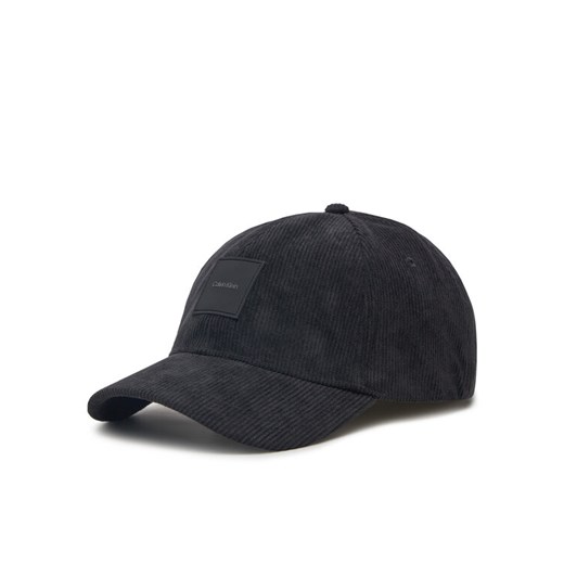 Calvin Klein Czapka z daszkiem Corduroy K50K512612 Czarny Calvin Klein 00 MODIVO