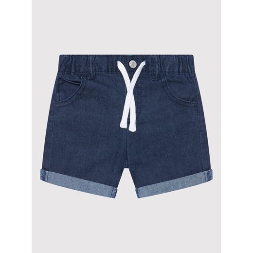 United Colors Of Benetton Szorty jeansowe 4KV959G50 Niebieski Slim Fit ze sklepu MODIVO w kategorii Spodenki niemowlęce - zdjęcie 183945327