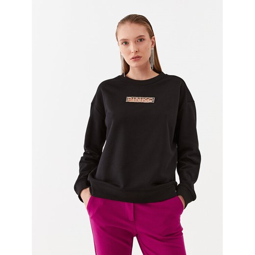Pinko Bluza Tormenta 101607 A12I Czarny Regular Fit ze sklepu MODIVO w kategorii Bluzy damskie - zdjęcie 183945335