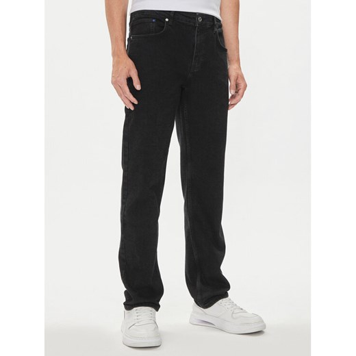 Karl Lagerfeld Jeans Jeansy 245D1116 Czarny Slim Fit ze sklepu MODIVO w kategorii Jeansy męskie - zdjęcie 183945399