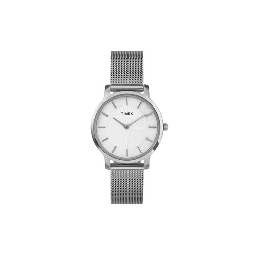 Timex Zegarek Transcend TW2Y10200 Srebrny ze sklepu MODIVO w kategorii Zegarki - zdjęcie 183945445