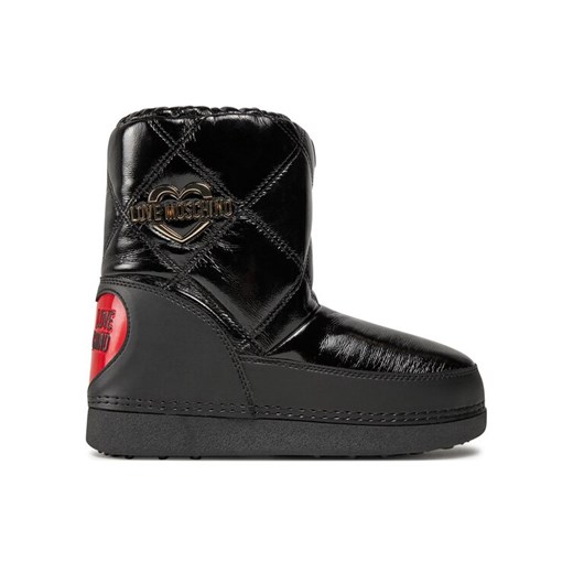 LOVE MOSCHINO Śniegowce JA24982G0HEB1000 Czarny ze sklepu MODIVO w kategorii Śniegowce damskie - zdjęcie 183945538
