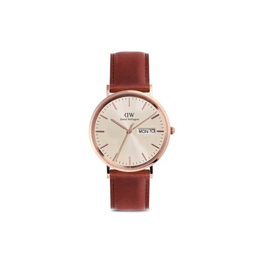 Daniel Wellington Zegarek Classic Day Display 40 DW00100829 Różowe złoto ze sklepu MODIVO w kategorii Zegarki - zdjęcie 183945616