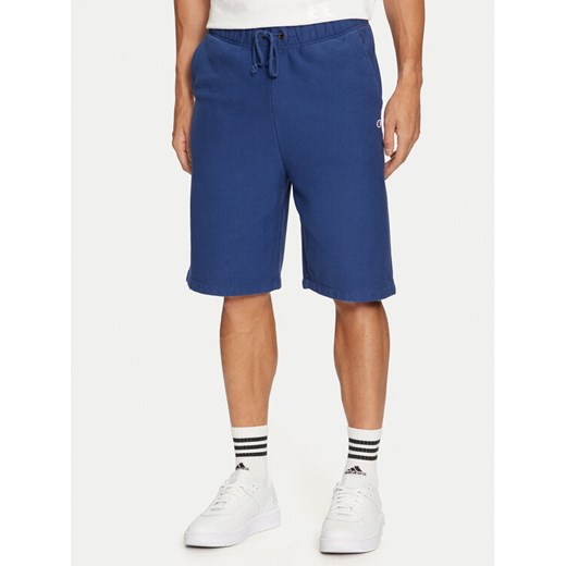 Champion Szorty sportowe 218650 Granatowy Regular Fit ze sklepu MODIVO w kategorii Spodenki męskie - zdjęcie 183945626