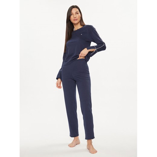 United Colors Of Benetton Piżama 3Y5E3P02P Granatowy Relaxed Fit ze sklepu MODIVO w kategorii Piżamy damskie - zdjęcie 183945639