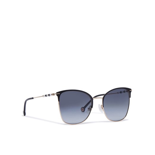 Carolina Herrera Okulary przeciwsłoneczne CH 0036/S RHL Czarny ze sklepu MODIVO w kategorii Okulary przeciwsłoneczne damskie - zdjęcie 183945675