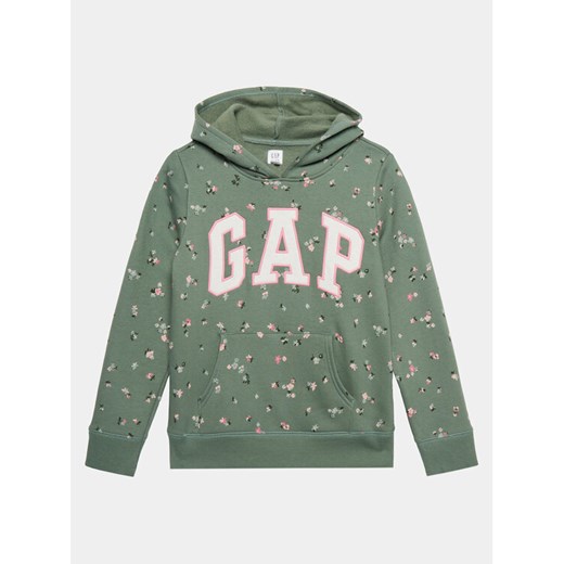Gap Bluza 789603-00 Zielony Regular Fit Gap 4Y MODIVO
