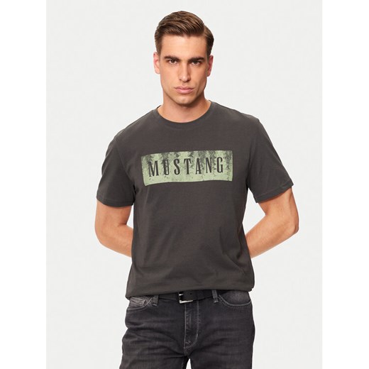 Mustang T-Shirt Austin 1015661 Szary Regular Fit Mustang S MODIVO