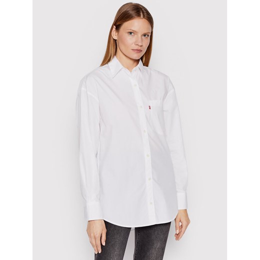 Levi's® Koszula Nola A3362-0000 Biały Loose Fit ze sklepu MODIVO w kategorii Koszule damskie - zdjęcie 183945766