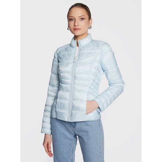 Guess Kurtka przejściowa Janis W3RL04 WF5C2 Niebieski Regular Fit ze sklepu MODIVO w kategorii Kurtki damskie - zdjęcie 183945828