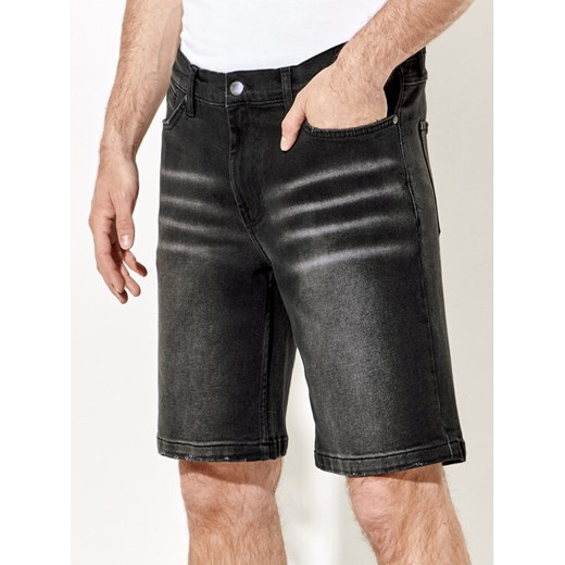 Rage Age Szorty jeansowe Brooks Czarny Regular Fit ze sklepu MODIVO w kategorii Spodenki męskie - zdjęcie 183945885