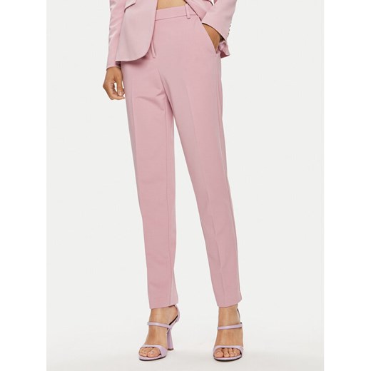 Pinko Spodnie materiałowe Bello 100155 A1L4 Różowy Regular Fit Pinko 44 MODIVO
