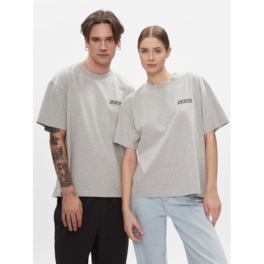 2005 T-Shirt Unisex Basic Tee Szary Relaxed Fit XL MODIVO