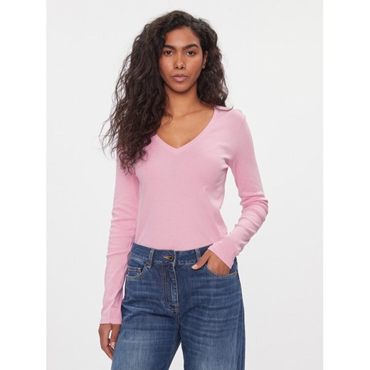 United Colors Of Benetton Bluzka 3GA2E4245 Różowy Regular Fit United Colors Of Benetton XS MODIVO
