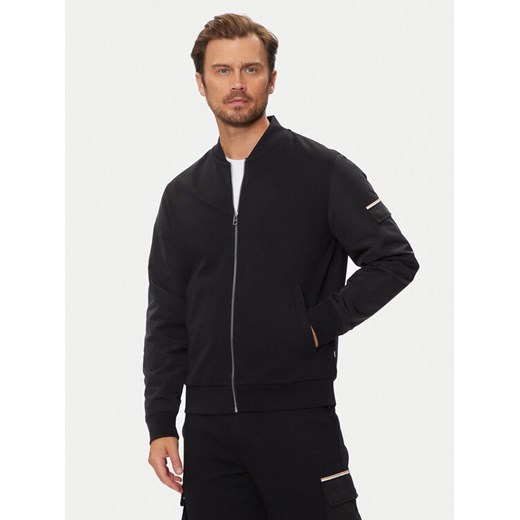 Boss Kurtka bomber C-Skiles 25 50520598 Czarny Regular Fit ze sklepu MODIVO w kategorii Kurtki męskie - zdjęcie 183946056