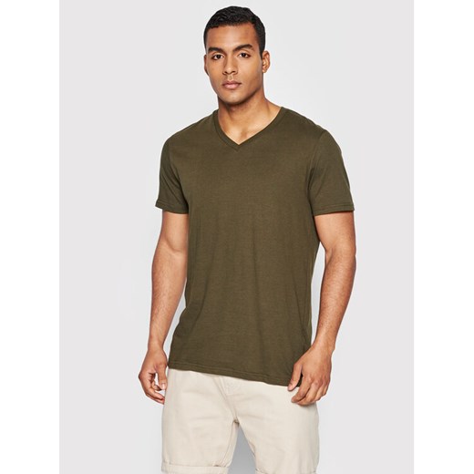 Brave Soul T-Shirt MTS-149SAINTE Zielony Regular Fit XL MODIVO