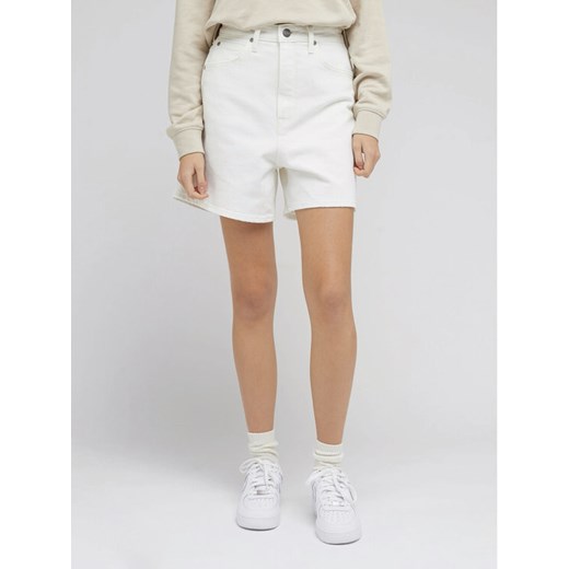 Lee Szorty jeansowe Stella L37EGVA60 112330595 Écru Regular Fit ze sklepu MODIVO w kategorii Szorty - zdjęcie 183946088