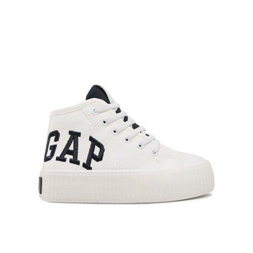 Gap Trampki Jackson Mid Twl GAI501F6TYWHITGP Biały ze sklepu MODIVO w kategorii Trampki dziecięce - zdjęcie 183946156
