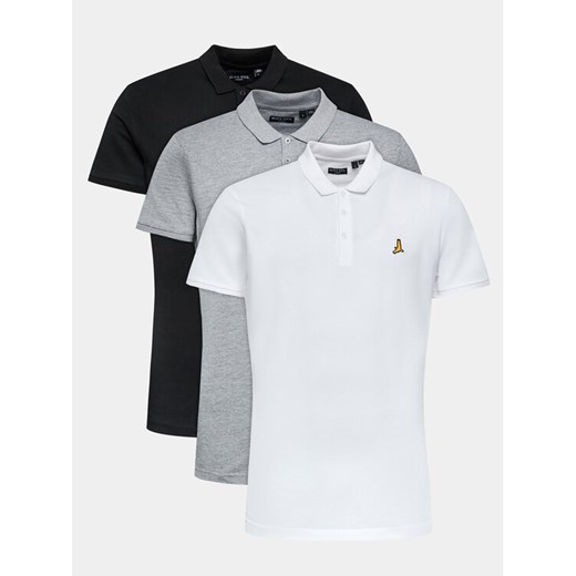 Brave Soul Komplet 3 koszulek polo MPS-628KEVON Kolorowy Regular Fit ze sklepu MODIVO w kategorii T-shirty męskie - zdjęcie 183946166