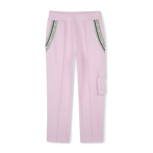 Karl Lagerfeld Kids Spodnie dresowe Z30451 M Różowy Regular Fit ze sklepu MODIVO w kategorii Spodnie dziewczęce - zdjęcie 183946179