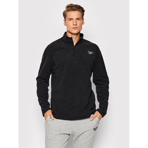 Reebok Polar GR8959 Czarny Slim Fit ze sklepu MODIVO w kategorii Bluzy męskie - zdjęcie 183946189