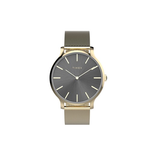 Timex Zegarek Transcend TW2W19700 Złoty ze sklepu MODIVO w kategorii Zegarki - zdjęcie 183946197