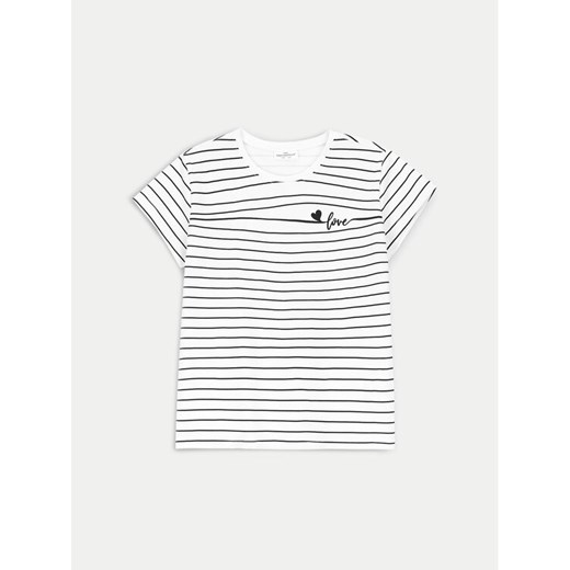 Coccodrillo T-Shirt ZC4143213VGA Biały Regular Fit ze sklepu MODIVO w kategorii Bluzki dziewczęce - zdjęcie 183946209