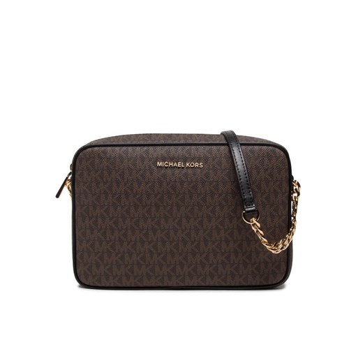 MICHAEL Michael Kors Torebka Jet Set 32F1GJ6C7B Brązowy ze sklepu MODIVO w kategorii Listonoszki - zdjęcie 183946335