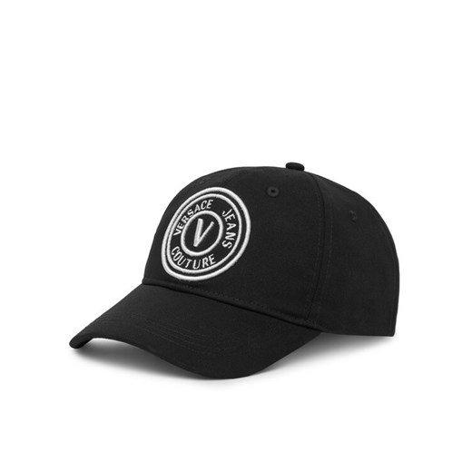 Versace Jeans Couture Czapka z daszkiem 78VAZK26 Czarny ze sklepu MODIVO w kategorii Czapki z daszkiem damskie - zdjęcie 183946358