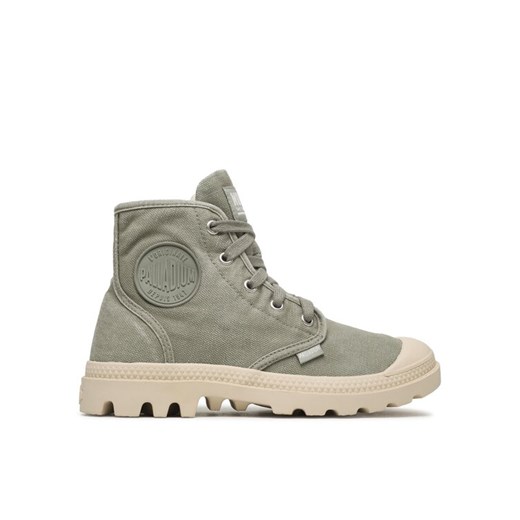 Palladium Trapery Pampa Hi 92352-339-M Zielony ze sklepu MODIVO w kategorii Workery damskie - zdjęcie 183946405