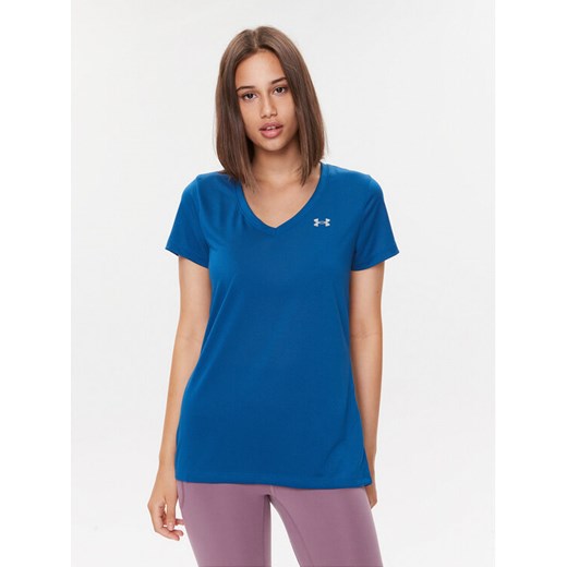 Under Armour T-Shirt Tech Ssv - Solid 1255839 Niebieski Loose Fit Under Armour S MODIVO