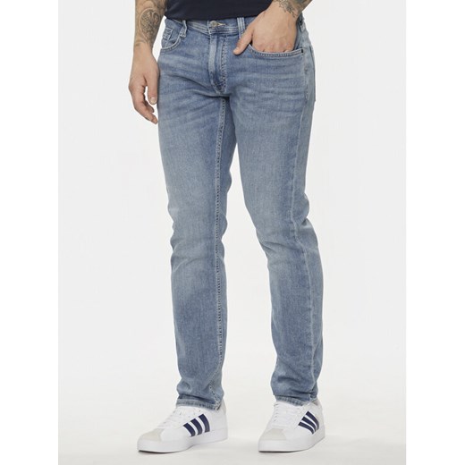 Mustang Jeansy Oregon 1014866 Niebieski Slim Fit ze sklepu MODIVO w kategorii Jeansy męskie - zdjęcie 183946427