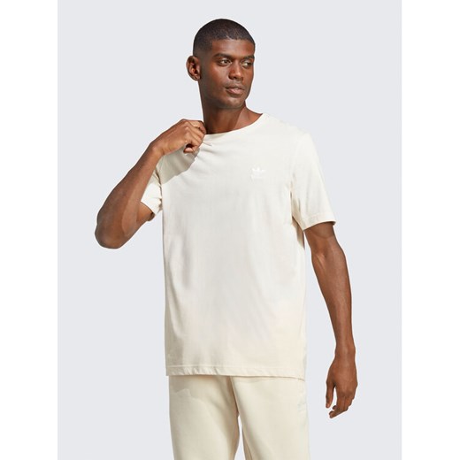adidas T-Shirt Trefoil Essentials T-Shirt IA4871 Beżowy Regular Fit S MODIVO