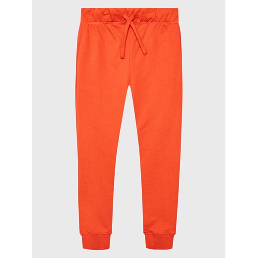 United Colors Of Benetton Spodnie dresowe 3BC1CF02M Czerwony Regular Fit United Colors Of Benetton 120 MODIVO