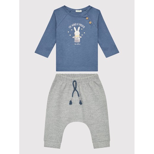 United Colors Of Benetton Komplet bluzka i spodnie 3ATNA1015 Kolorowy Regular Fit ze sklepu MODIVO w kategorii Komplety niemowlęce - zdjęcie 183946458