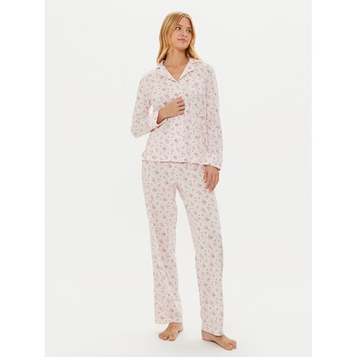 LAUREN RALPH LAUREN Piżama ILN92368 Różowy Regular Fit L MODIVO