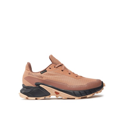 Salomon Buty do biegania Alphacross 5 Gore-Tex L47595100 Koralowy ze sklepu MODIVO w kategorii Buty sportowe damskie - zdjęcie 183946539