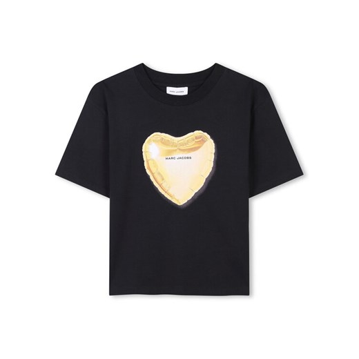 Marc Jacobs T-Shirt W60545 Czarny Regular Fit ze sklepu MODIVO w kategorii Bluzki dziewczęce - zdjęcie 183946715