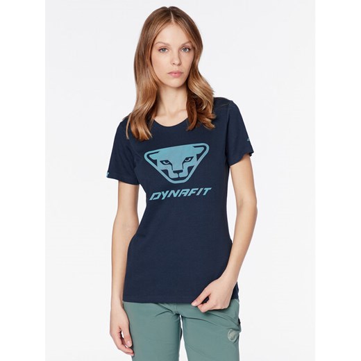 Dynafit Koszulka techniczna Graphic 08-0000070999 Granatowy Regular Fit ze sklepu MODIVO w kategorii Bluzki damskie - zdjęcie 183946725