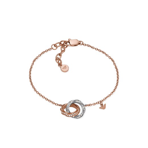 Emporio Armani Bransoletka EGS3005221 Złoty ze sklepu MODIVO w kategorii Bransoletki - zdjęcie 183946817