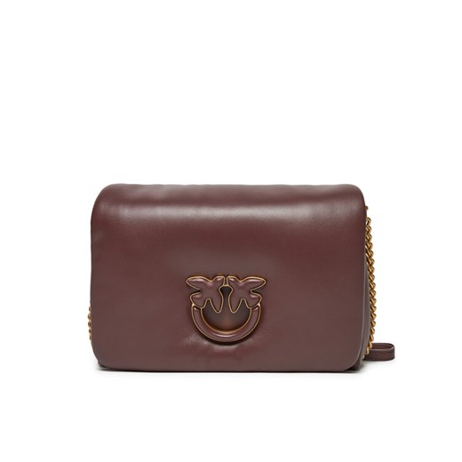 PINKO Torebka Love Click Puff Classic AI 23-24 PLTT 101585 A10F Brązowy ze sklepu MODIVO w kategorii Listonoszki - zdjęcie 183946867