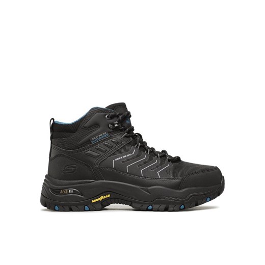 Skechers Trapery Arch Fit Dawson Raveno 204634/BLK Czarny ze sklepu MODIVO w kategorii Buty zimowe męskie - zdjęcie 183946918