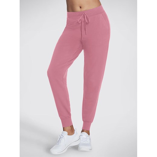 Skechers Spodnie dresowe Skechluxe Restful Jogger W03PT49 Fioletowy Regular Fit ze sklepu MODIVO w kategorii Spodnie damskie - zdjęcie 183946955