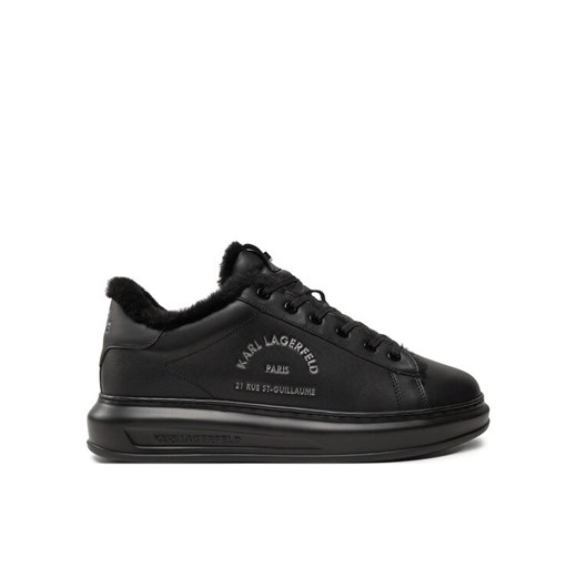 KARL LAGERFELD Sneakersy KL52538L Czarny Karl Lagerfeld 45 MODIVO