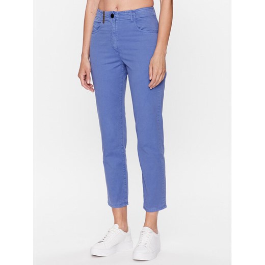 Peserico Jeansy P04977T3 Fioletowy Skinny Fit ze sklepu MODIVO w kategorii Jeansy damskie - zdjęcie 183947025